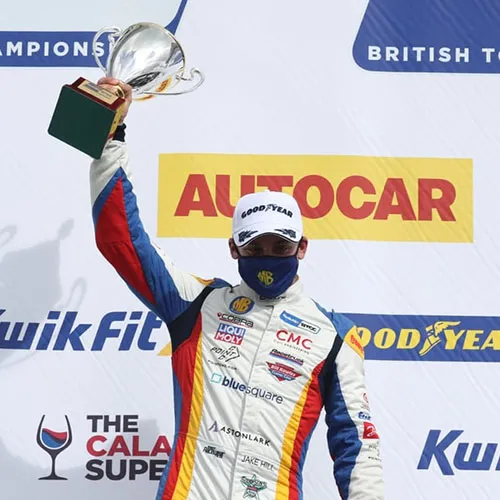 Jake Hill podium finish at BTCC