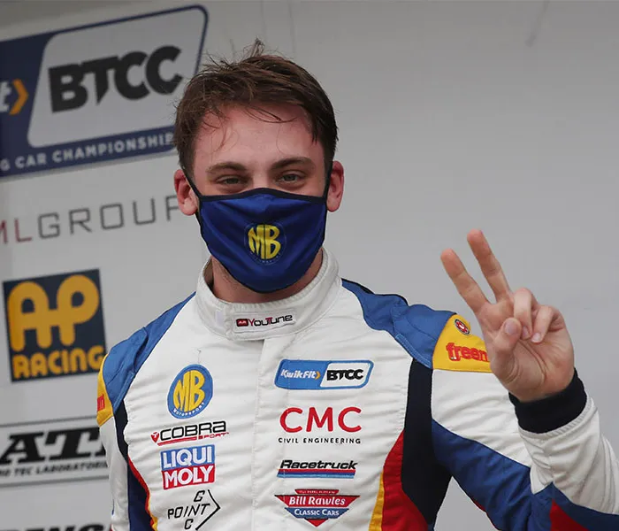 Jake Hill at BTCC